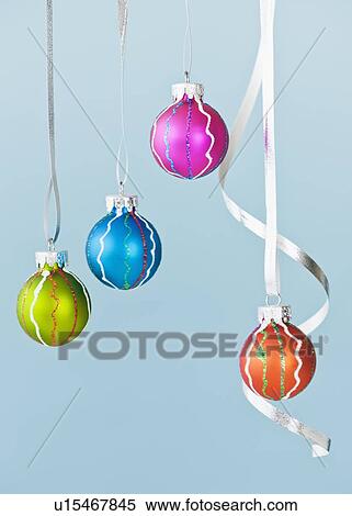 Studio shot of Christmas ornaments View Large Photo Image Stock Photography - Studio shot of Christmas ornaments. Fotosearch