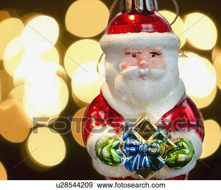 Studio shot of Christmas Santa ornament View Large Photo Image Stock Photo - Studio shot of Christmas Santa ornament. Fotosearch