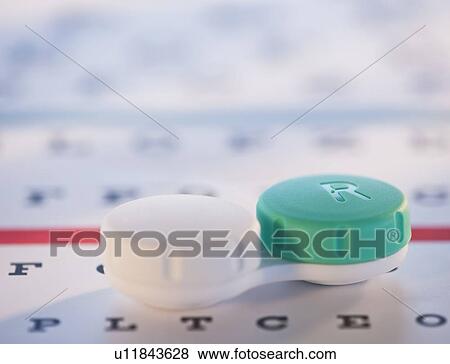 Studio shot of contact lens case View Large Photo Image Stock Photo - Studio shot of contact lens case. Fotosearch