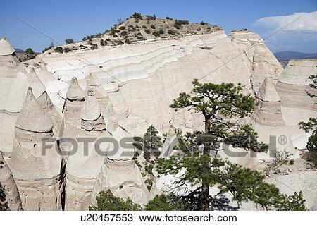 USA, New Mexico, Kasha-Katuwe Tent Rocks National Monument View Large Photo Image Stock Image - USA, New Mexico, Kasha-Katuwe Tent Rocks National Monument. Fotosearch