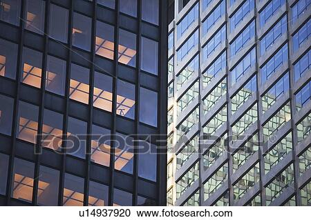 USA, New York state, New York city, low angle view of office buildings View Large Photo Image Stock Image - USA, New York state, New York city, low angle view of office buildings. Fotosearch