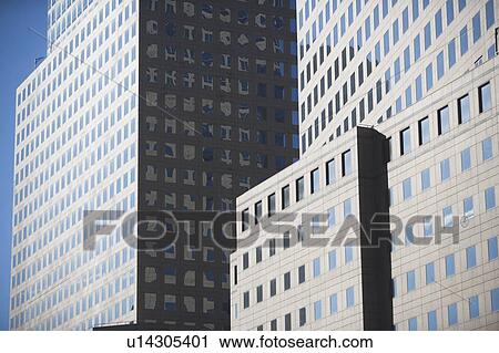 Usa, New York State, New York City, view at office building exterior View Large Photo Image Stock Image - Usa, New York State, New York City, view at office building exterior. Fotosearch