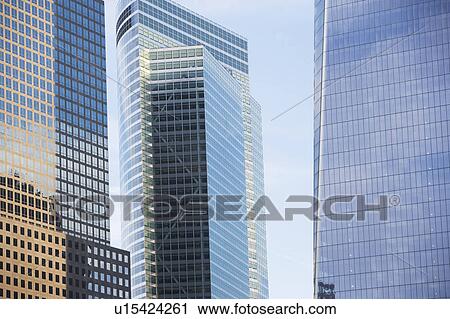 Usa, New York State, New York City, close-up on skyscrapers View Large Photo Image Stock Image - Usa, New York State, New York City, close-up on skyscrapers. Fotosearch
