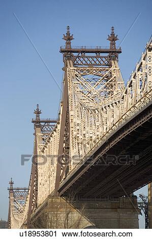 USA, New York State, New York City, part of Queensboro Bridge View Large Photo Image Stock Image - USA, New York State, New York City, part of Queensboro Bridge. Fotosearch