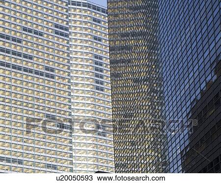USA, New York State, New York City, full frame of skyscraper View Large Photo Image Stock Image - USA, New York State, New York City, full frame of skyscraper. Fotosearch