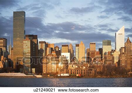 Stock Image - USA, New York State, New York City, cityscape. Fotosearch