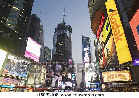 USA, New York State, New York City, Times Square View Large Photo Image Stock Photograph - USA, New York State, New York City, Times Square. Fotosearch