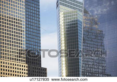 Usa, New York State, New York City, close-up on skyscrapers View Large Photo Image Stock Photography - Usa, New York State, New York City, close-up on skyscrapers. Fotosearch