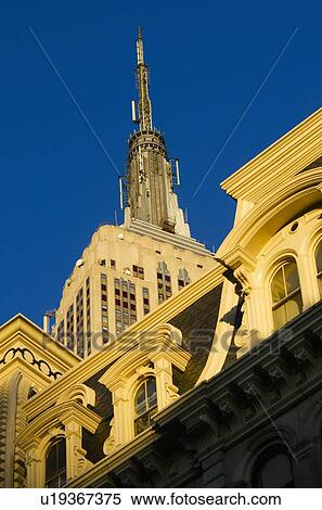 Stock Photography - USA, New York State, New York City, Empire State building. Fotosearch