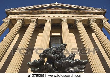 USA, Pennsylvania, Philadelphia, low angle view of Philadelphia Museum Of Art facade View Large Photo Image Stock Image - USA, Pennsylvania, Philadelphia, low angle view of Philadelphia Museum Of Art facade. Fotosearch