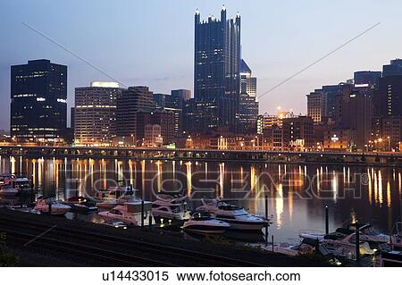 USA, Pennsylvania, Pittsburgh, Cityscape at dawn View Large Photo Image Stock Photography - USA, Pennsylvania, Pittsburgh, Cityscape at dawn. Fotosearch