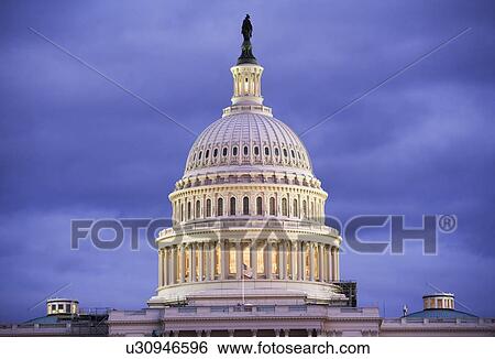 USA, Washington DC, cupola of capitol building View Large Photo Image Stock Photograph - USA, Washington DC, cupola of capitol building . Fotosearch