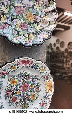 Close up of decorative pottery View Large Photo Image Stock Image - Close up of decorative pottery. Fotosearch