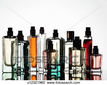 Close up of perfume bottles View Large Photo Image Stock Image - Close up of perfume bottles. Fotosearch