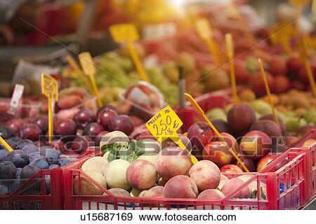 Close up of produce for sale View Large Photo Image Stock Photo - Close up of produce for sale. Fotosearch