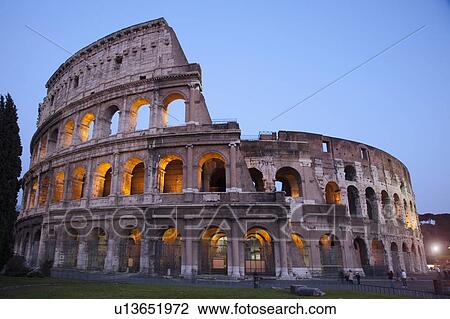 Stock Image - Colosseum in Rome. Fotosearch