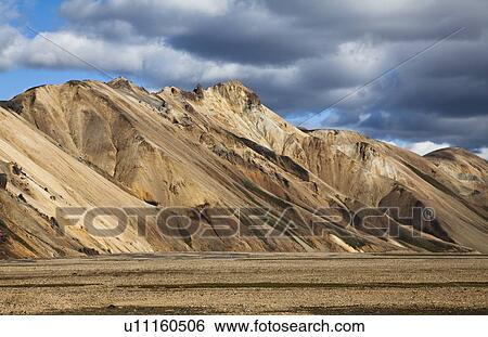 Stock Photograph - Dry mountains in rural landscape. Fotosearch