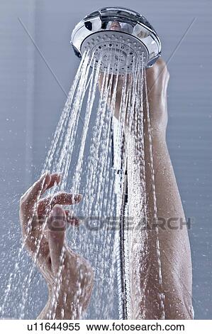 Hands holding shower head View Large Photo Image Stock Photography - Hands holding shower head. Fotosearch