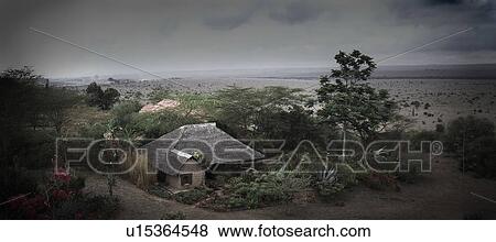 House and gardens in rural landscape View Large Photo Image Stock Photo - House and gardens in rural landscape. Fotosearch