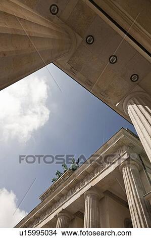 Low angle view of columned building View Large Photo Image Picture - Low angle view of columned building. Fotosearch