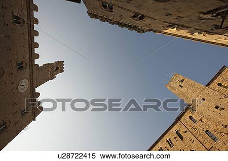 Stock Photography - Low angle view of ornate buildings. Fotosearch