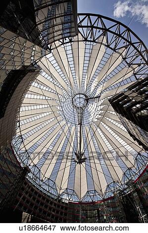 Low angle view of ornate glass ceiling View Large Photo Image Stock Photo - Low angle view of ornate glass ceiling. Fotosearch