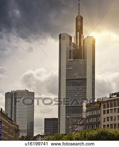 Skyscrapers in city center View Large Photo Image Stock Image - Skyscrapers in city center. Fotosearch