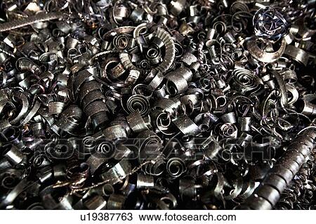 Steel shavings in steel forge View Large Photo Image Stock Image - Steel shavings in steel forge. Fotosearch