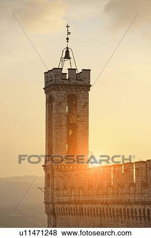 Sun shining on bell tower View Large Photo Image Stock Photo - Sun shining on bell tower. Fotosearch