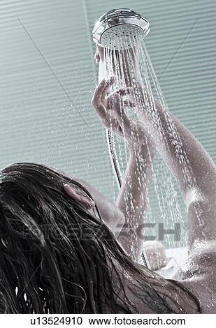Woman washing hands in shower View Large Photo Image Stock Image - Woman washing hands in shower. Fotosearch