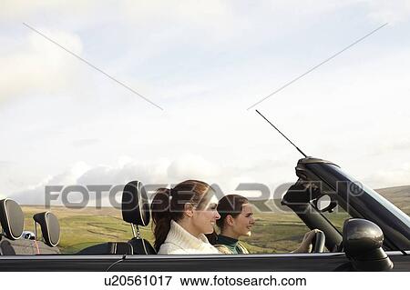 Women driving in rural landscape View Large Photo Image Stock Photo - Women driving in rural landscape. Fotosearch