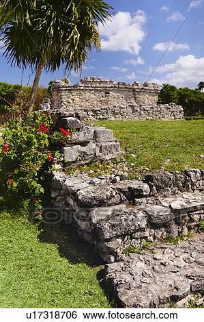Ancient Mayan ruins View Large Photo Image Stock Photograph - Ancient Mayan ruins. Fotosearch