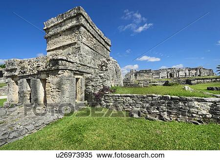 Stock Photography - Ancient Mayan ruins. Fotosearch