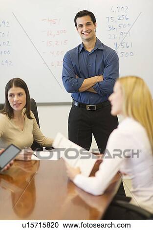 Business meeting View Large Photo Image Stock Image - Business meeting. Fotosearch