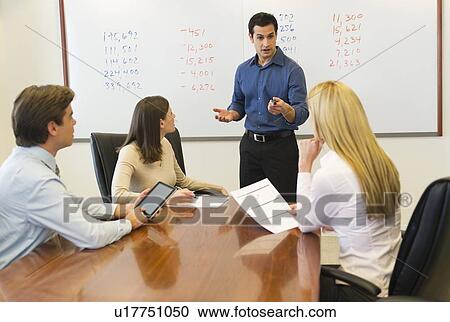 Stock Image - Business meeting. Fotosearch