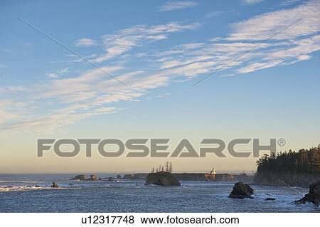 Cape Arago View Large Photo Image Stock Photo - Cape Arago. Fotosearch