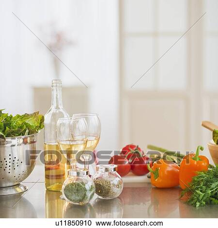 Close up of food preparation in kitchen View Large Photo Image Stock Image - Close up of food preparation in kitchen . Fotosearch