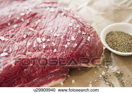 Close up of raw meat with spices, studio shot View Large Photo Image Stock Image - Close up of raw meat with spices, studio shot. Fotosearch