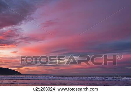 Coastal view at sunrise View Large Photo Image Picture - Coastal view at sunrise. Fotosearch