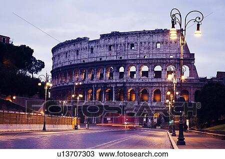Coliseum at sunrise View Large Photo Image Stock Image - Coliseum at sunrise. Fotosearch