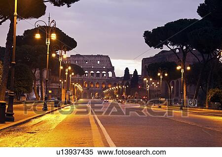 Coliseum at sunrise View Large Photo Image Stock Photography - Coliseum at sunrise. Fotosearch