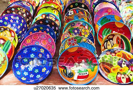 Colorful plates View Large Photo Image Stock Photography - Colorful plates. Fotosearch