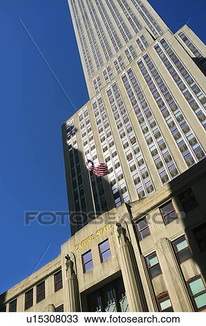 Empire State Building View Large Photo Image Stock Image - Empire State Building . Fotosearch