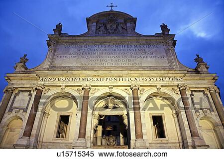 Stock Photography - Historic church facade. Fotosearch