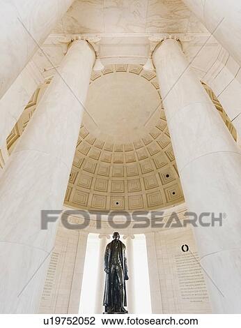 Interior of Jefferson Memorial View Large Photo Image Stock Image - Interior of Jefferson Memorial. Fotosearch