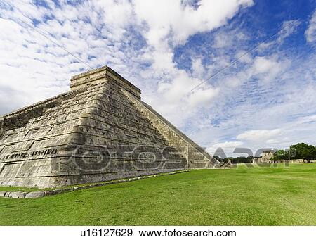 Stock Photo - Mayan pyramid. Fotosearch