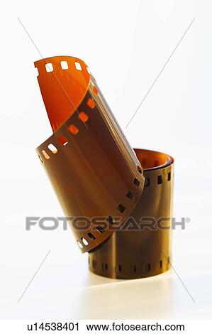 Stock Image - Photographic film, studio shot. Fotosearch