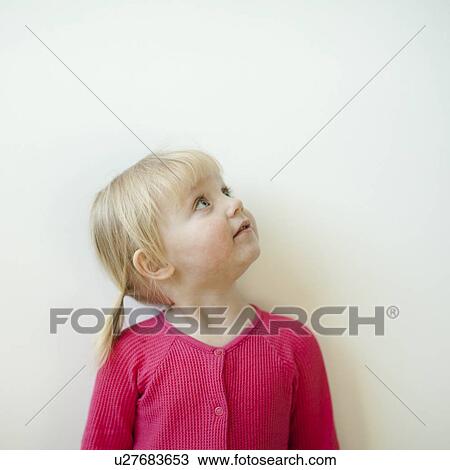 Portrait of baby girl (18-23 months) View Large Photo Image Stock Image - Portrait of baby girl (18-23 months) . Fotosearch