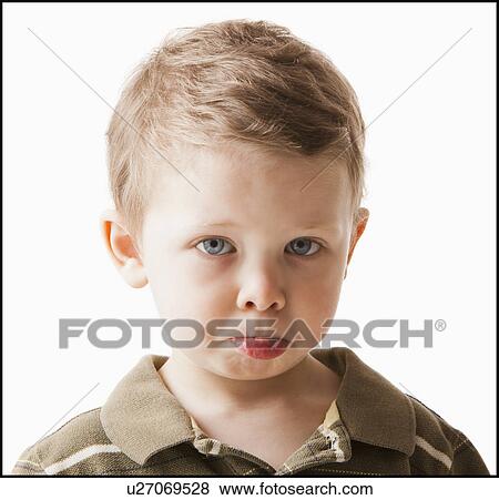Portrait of boy (4-5) View Large Photo Image Stock Photo - Portrait of boy (4-5). Fotosearch