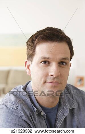 Portrait of mid adult man View Large Photo Image Stock Image - Portrait of mid adult man. Fotosearch
